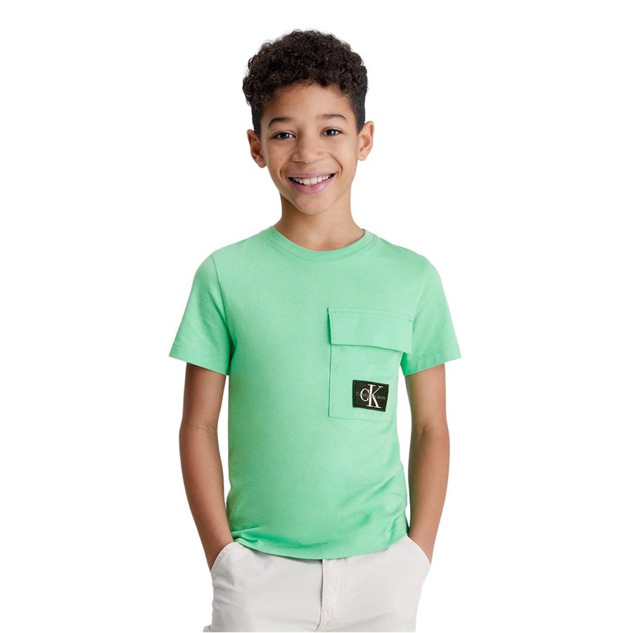 BADGE POCKET SS T-SHIRT Calvin Klein | CKIB0IB01642L1C